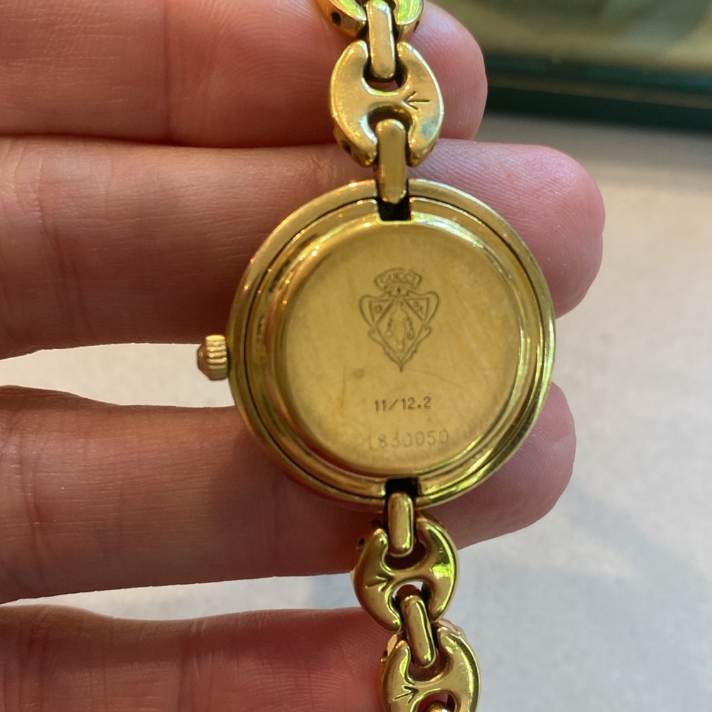 Gucci Gold Chain Watch 7” - Picture 6 of 8